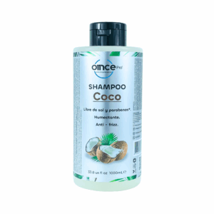 Shampoo de Coco Oncepro sin sal y sin parabenos