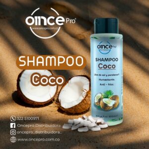 Shampoo Coco Oncepro sin sal y sin parabenos