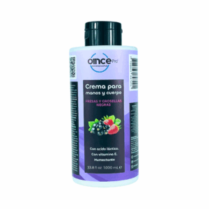 Crema para manos y Cuerpo Fresa y Grosellas 1000 mL